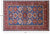 Geometric Super Kazak Hand-Knotted Wool Rug - Manhattan Rugs