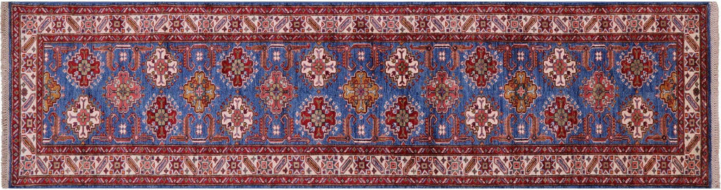 Runner Super Kazak Handmade Wool Rug - Manhattan Rugs