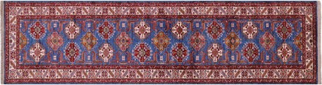 Runner Super Kazak Handmade Wool Rug - Manhattan Rugs