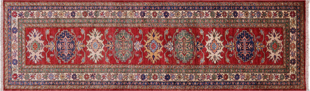 Super Kazak Hand Knotted Runner Rug - Manhattan Rugs