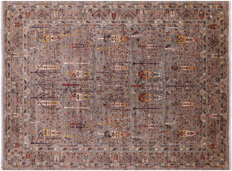 Hand-Knotted Persian Gabbeh Tribal Wool Rug - Manhattan Rugs