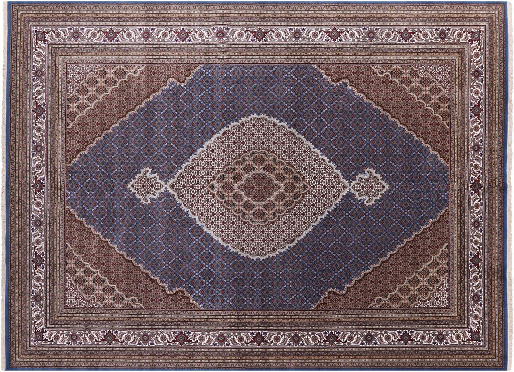 Persian Tabriz Wool & Silk Handmade Rug - Manhattan Rugs
