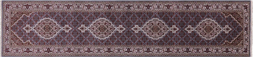 Wool & Silk Persian Tabriz Handmade Runner Rug - Manhattan Rugs