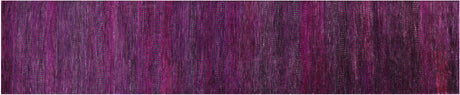 Runner Super Savannah Gabbeh Hand Knotted Wool & Silk Rug - Manhattan Rugs