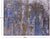SUPER SALE 7' 11" X 10' 3" Handmade Abstract Wool & Silk Rug - Q13077