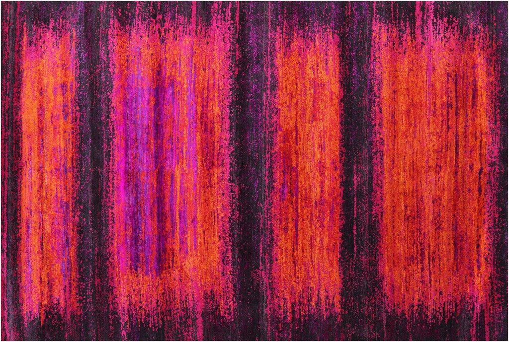 Handmade Modern Wool & Silk Rug - Manhattan Rugs