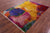 Handmade Abstract Silk Rug 5' 7" X 7' 7" - Q13097