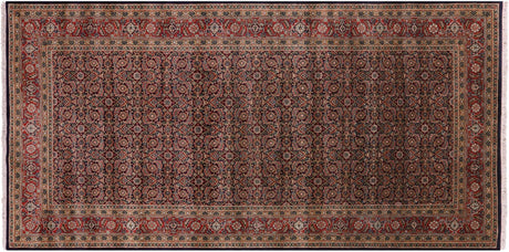 Handmade Persian Hill Herati Wool Rug - Manhattan Rugs