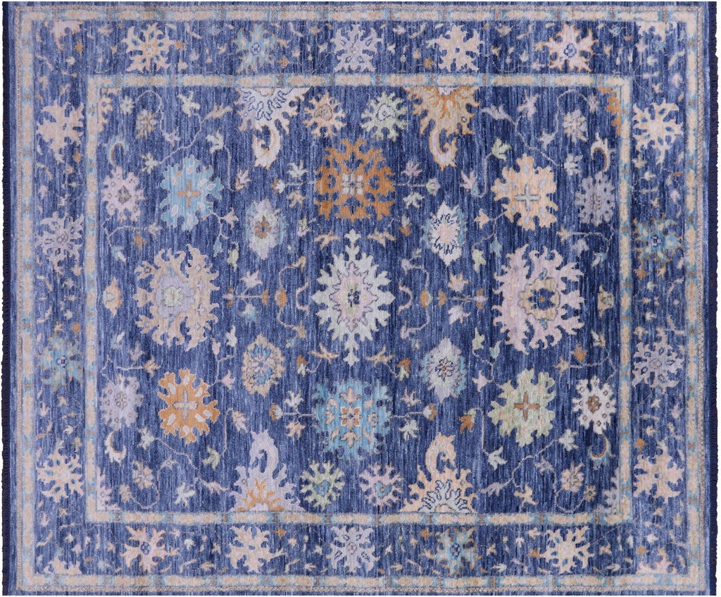 Turkish Oushak Handmade Wool Rug - Manhattan Rugs