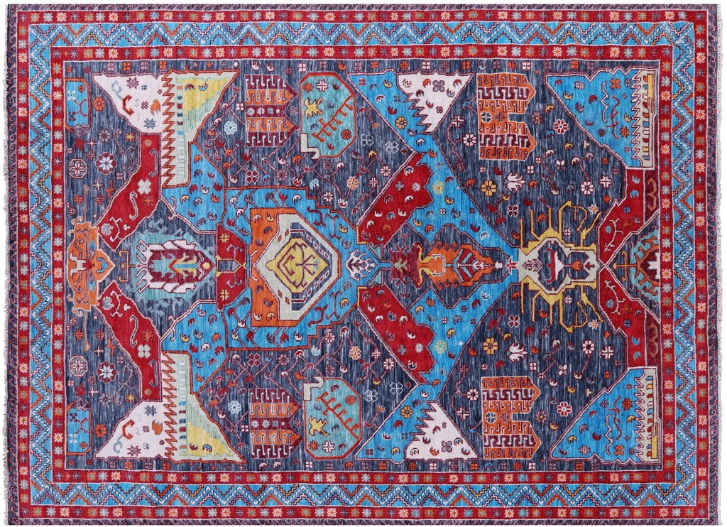 Kazak Handmade Wool Rug - Manhattan Rugs