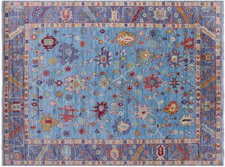 Turkish Oushak Hand Knotted Wool Rug - Manhattan Rugs