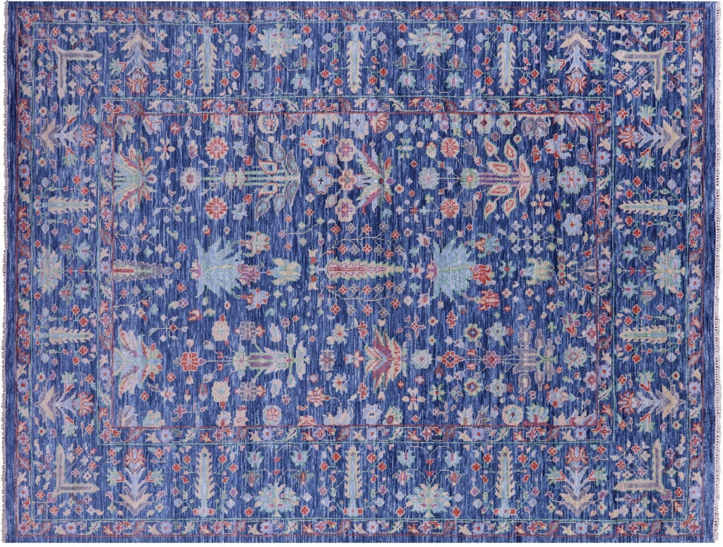 Turkish Oushak Hand-Knotted Wool Rug - Manhattan Rugs