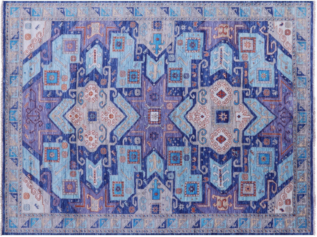 Handmade Kazak Wool Rug - Manhattan Rugs