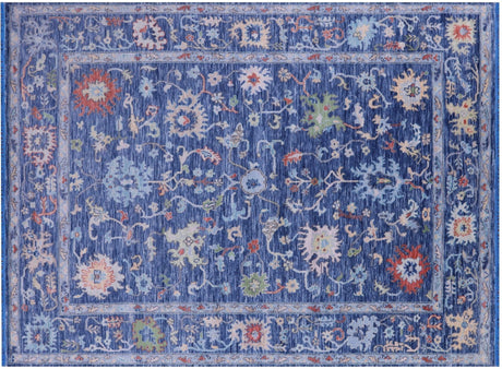 Hand-Knotted Turkish Oushak Wool Rug - Manhattan Rugs