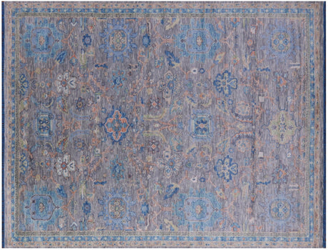 Hand Knotted Turkish Oushak Wool Rug - Manhattan Rugs