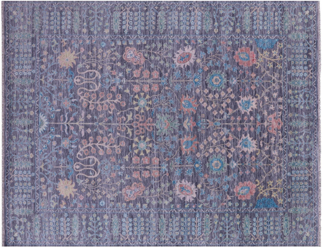Turkish Oushak Hand-Knotted Wool Rug - Manhattan Rugs