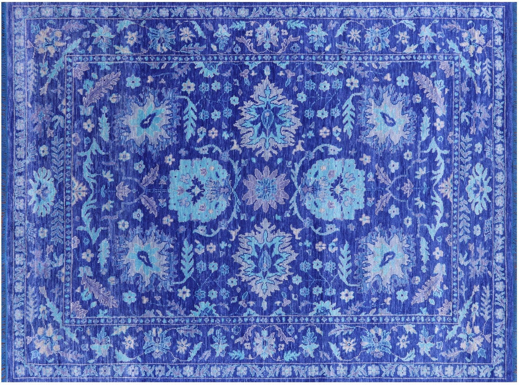 Turkish Oushak Handmade Wool Rug - Manhattan Rugs