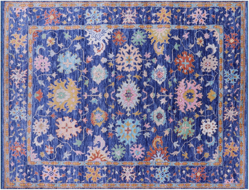 Turkish Oushak Handmade Wool Rug - Manhattan Rugs