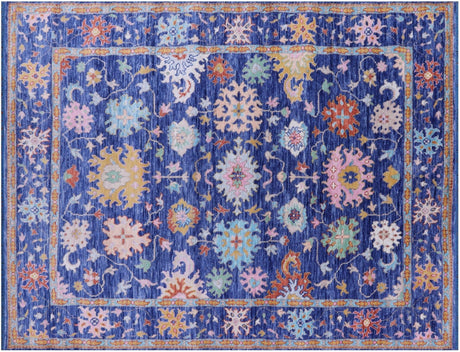 Turkish Oushak Handmade Wool Rug - Manhattan Rugs