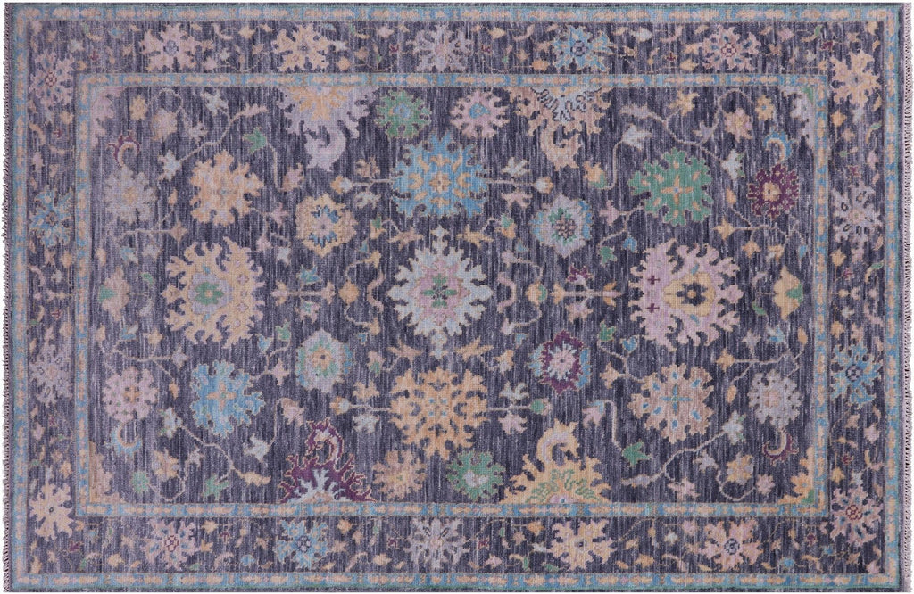 Turkish Oushak Handmade Wool Rug - Manhattan Rugs