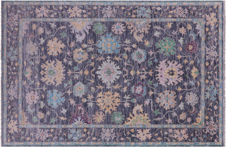 Turkish Oushak Handmade Wool Rug - Manhattan Rugs