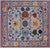Square Turkish Oushak Handmade Wool Rug - Manhattan Rugs