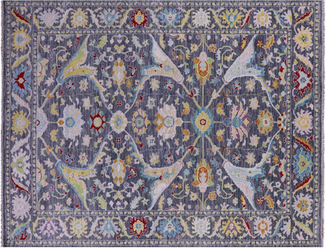 Turkish Oushak Handmade Wool Rug - Manhattan Rugs