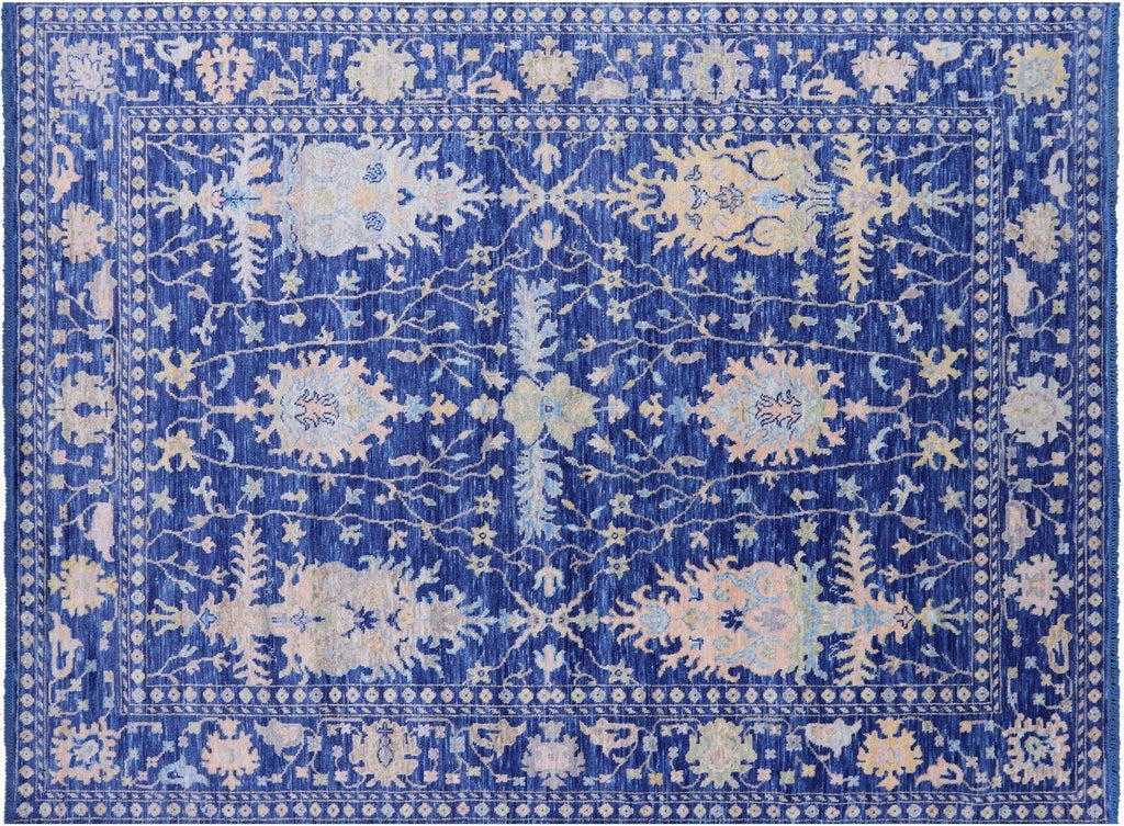 Handmade Turkish Oushak Wool Rug - Manhattan Rugs