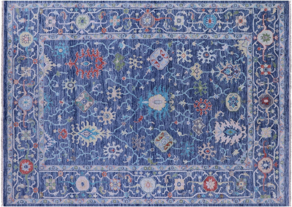 Turkish Oushak Handmade Wool Rug - Manhattan Rugs