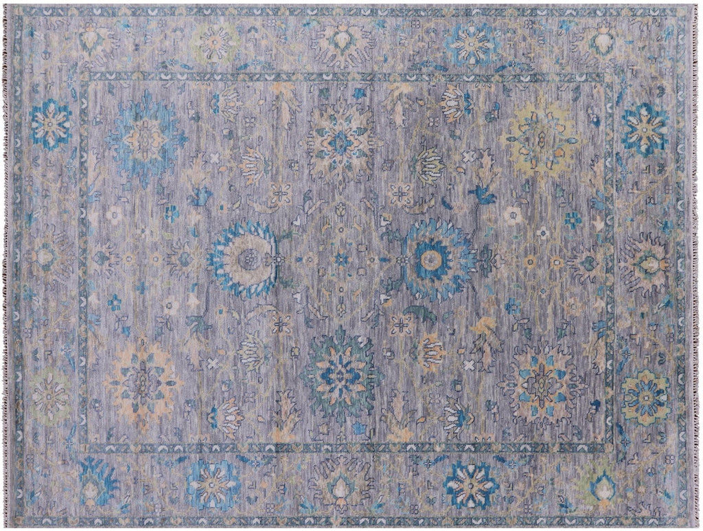 Hand Knotted Turkish Oushak Wool Rug - Manhattan Rugs
