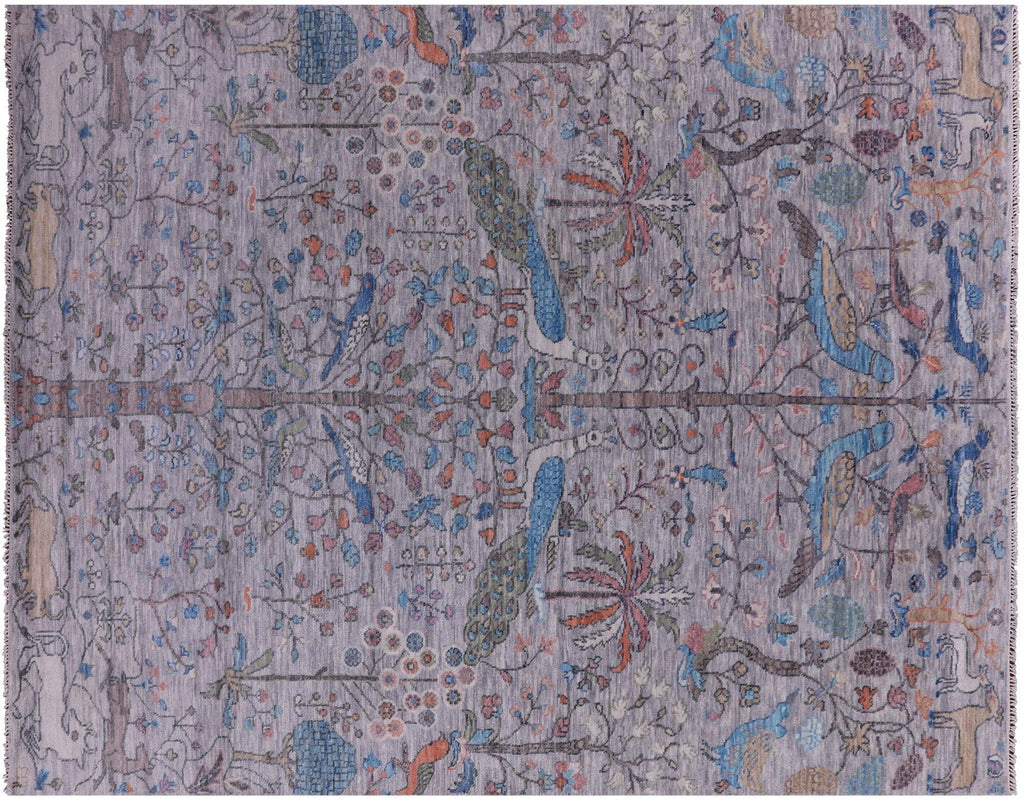 Handmade Persian Tree Of Life Wool Rug - Manhattan Rugs