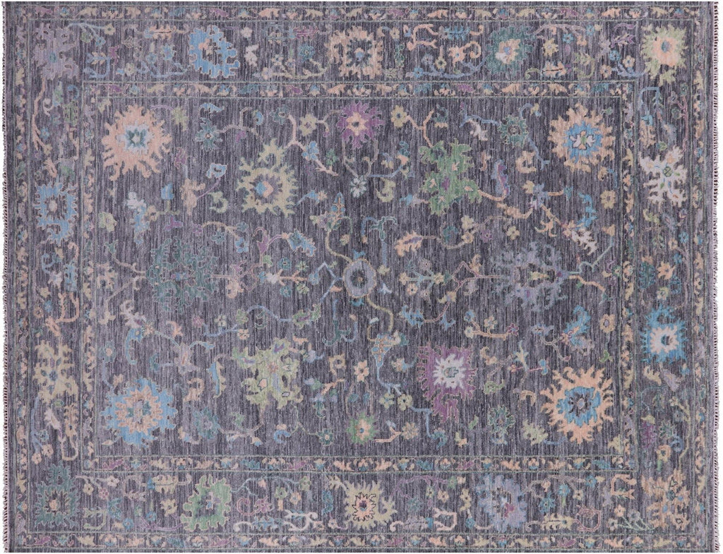 Hand-Knotted Turkish Oushak Wool Rug - Manhattan Rugs