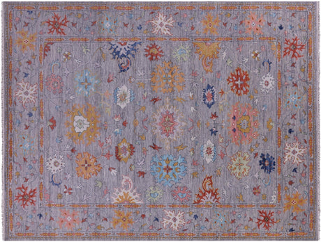 Hand Knotted Turkish Oushak Wool Rug - Manhattan Rugs