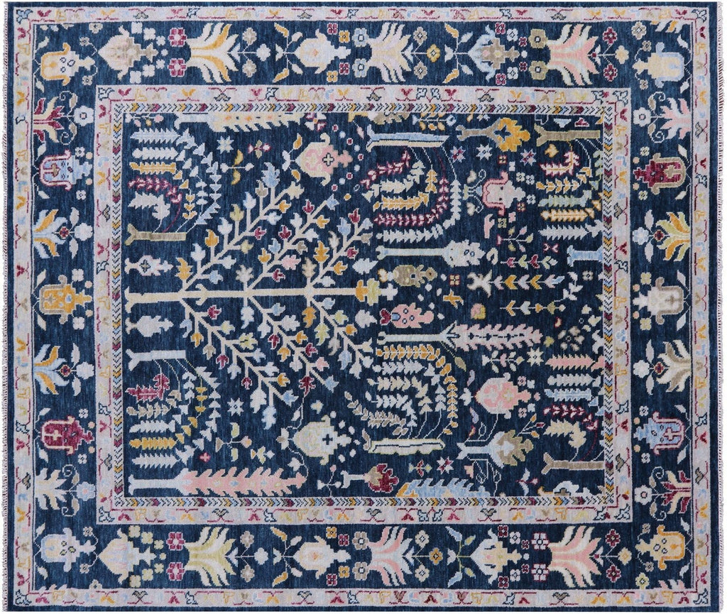 Turkish Oushak Hand Knotted Wool Rug - Manhattan Rugs