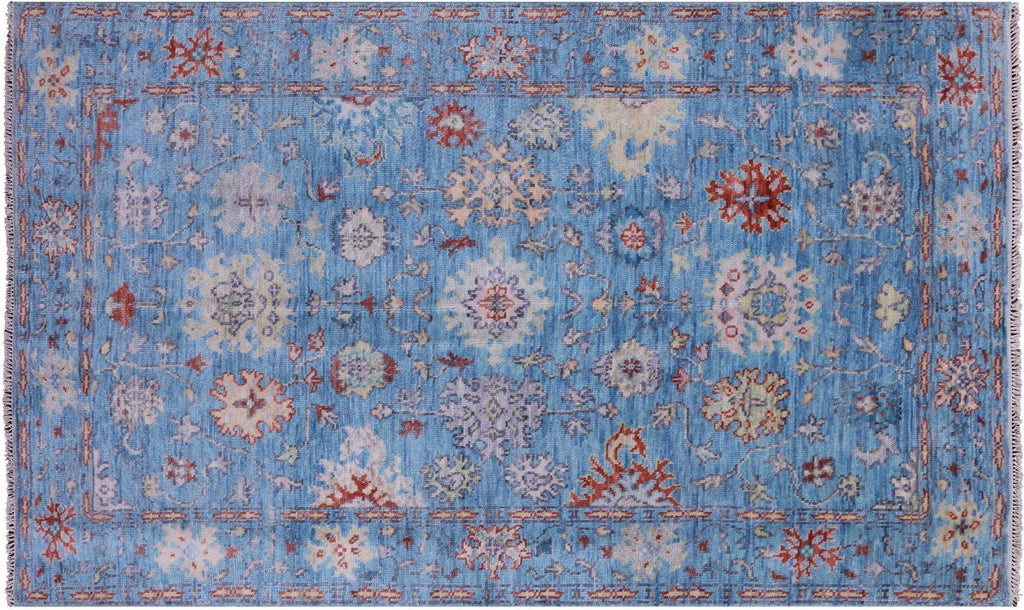 Handmade Turkish Oushak Wool Rug - Manhattan Rugs