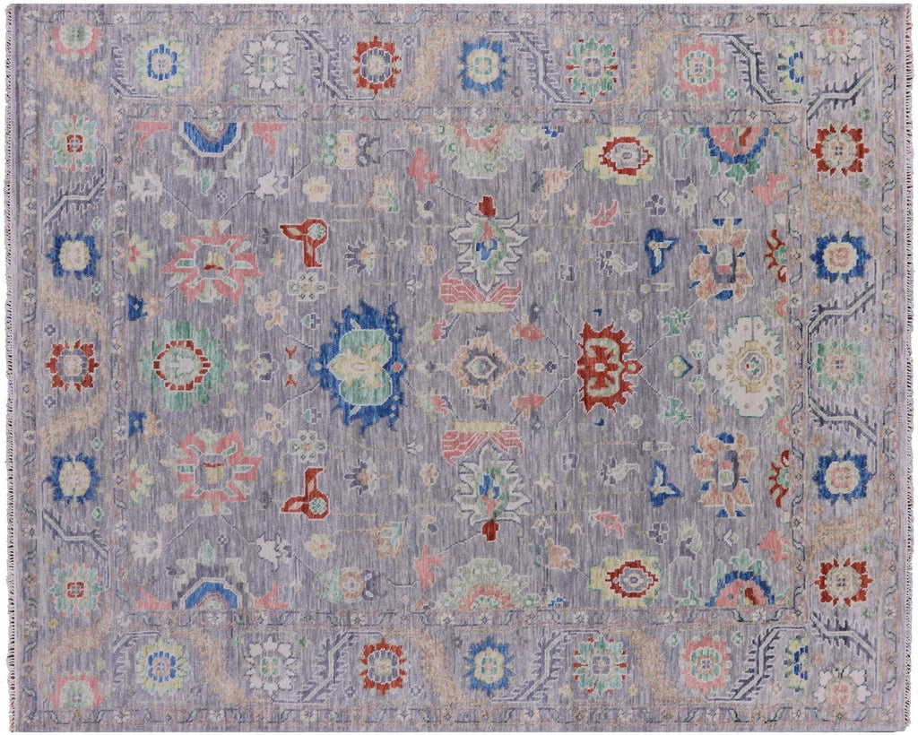 Hand Knotted Turkish Oushak Wool Rug - Manhattan Rugs