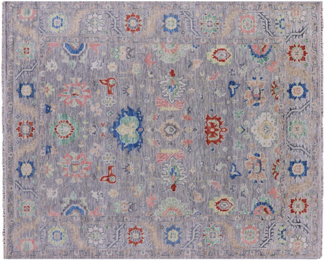 Hand Knotted Turkish Oushak Wool Rug - Manhattan Rugs