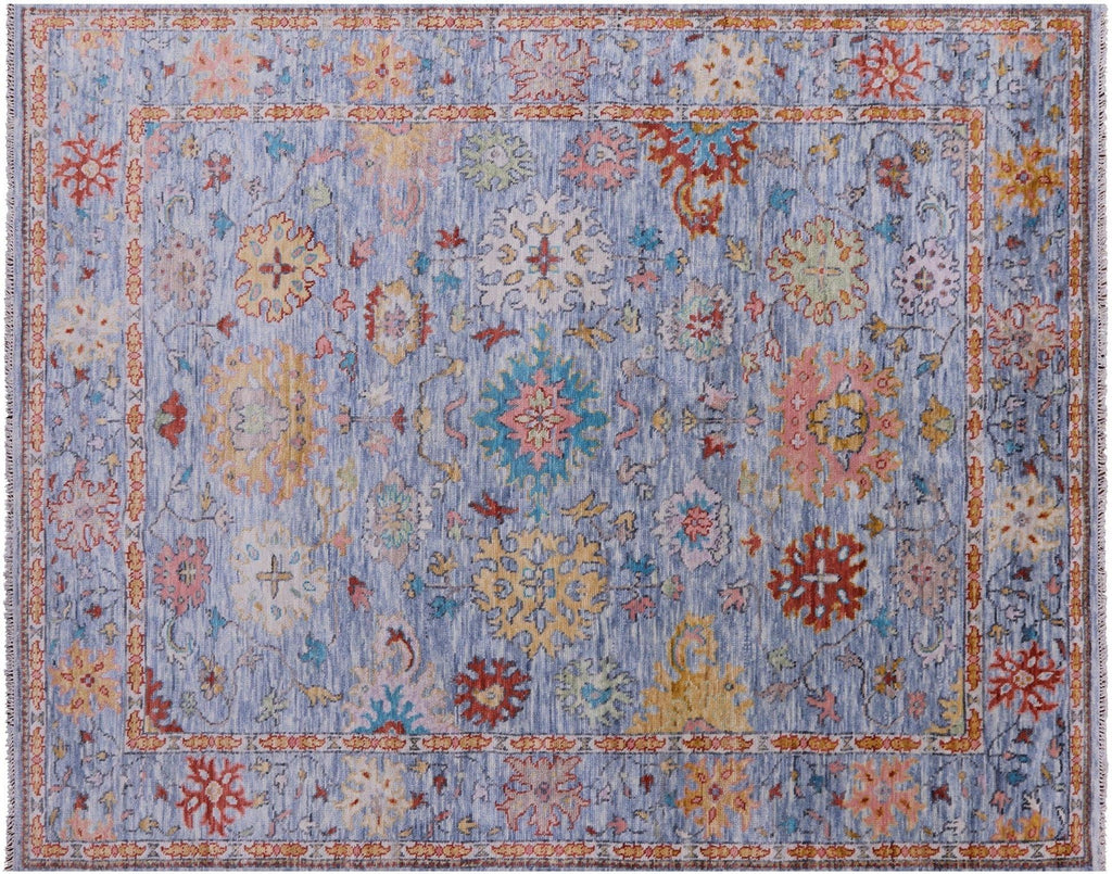 Hand Knotted Turkish Oushak Wool Rug - Manhattan Rugs