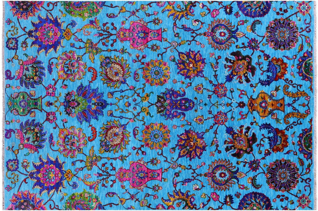 Persian Tabriz Wool & Silk Handmade Rug - Manhattan Rugs