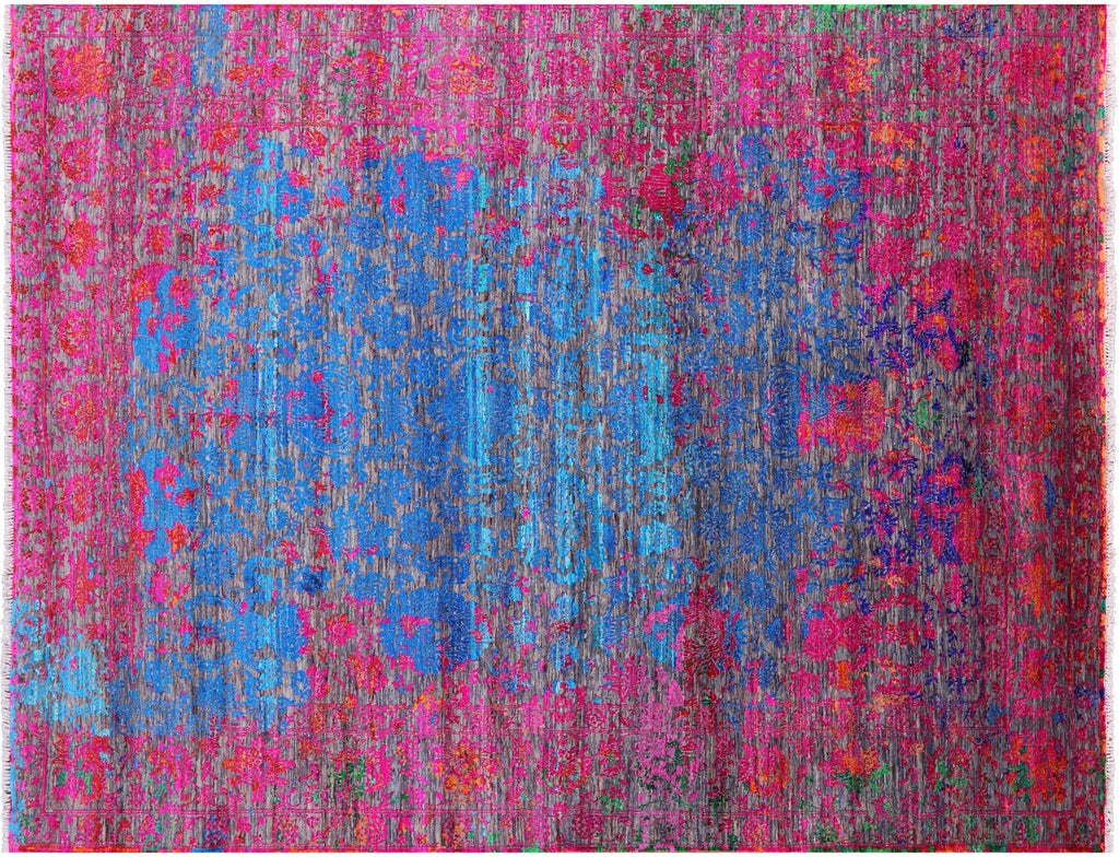 Wool & Silk Persian Hand Knotted Rug - Manhattan Rugs