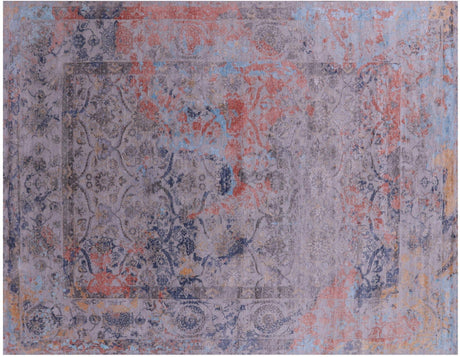 Wool & Silk Persian Tabriz Handmade Rug - Manhattan Rugs