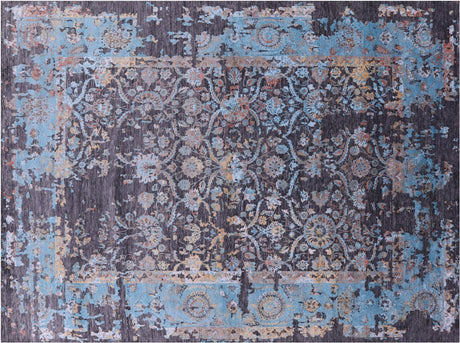 Persian Tabriz Handmade Wool & Silk Rug - Manhattan Rugs