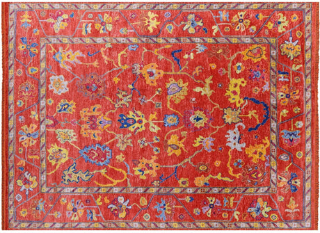 Hand Knotted Turkish Oushak Rug - Manhattan Rugs