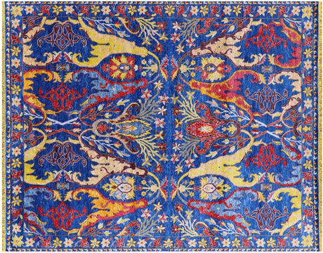 Turkish Oushak Hand-Knotted Wool Rug - Manhattan Rugs