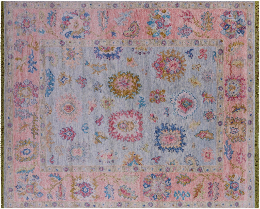 Handmade Turkish Oushak Wool Rug - Manhattan Rugs