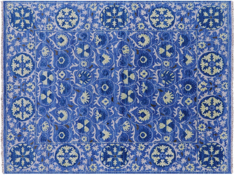 Hand-Knotted William Morris Wool Rug - Manhattan Rugs