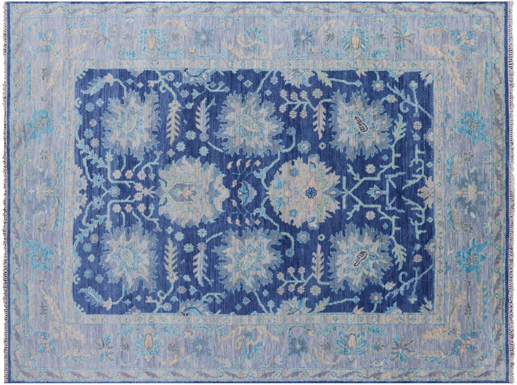 Handmade Turkish Oushak Wool Rug - Manhattan Rugs