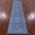 Persian Heriz Serapi Hand Knotted Wool & Silk Runner Rug - Manhattan Rugs
