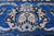 Blue 8' 1" X 9' 11" Persian Tabriz Handmade Wool & Silk Rug - Q13690
