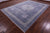 Grey 9' 0" X 12' 4" Persian Tabriz Wool & Silk Hand Knotted Rug - Q13699